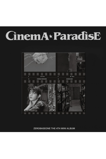 ZEROBASEONE - 4Th Mini Album [Cinema Paradise] [Digipack Ver.] [Zhang Hao Ver.] CD - omot