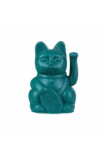 Lucky Cat Mini - Green - waving cat - slika proizvoda