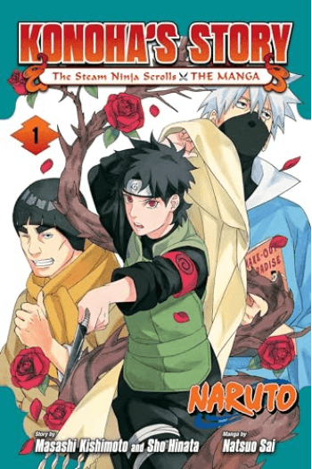 Naruto: Konohas Story—The Steam Ninja Scrolls: The Manga, Vol. 1 - naslovnica