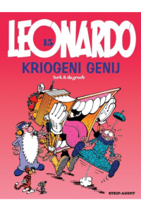 Leonardo 15: Kriogeni genij (Strip) - naslovnica