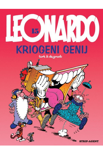 Leonardo 15: Kriogeni genij (Strip) - naslovnica