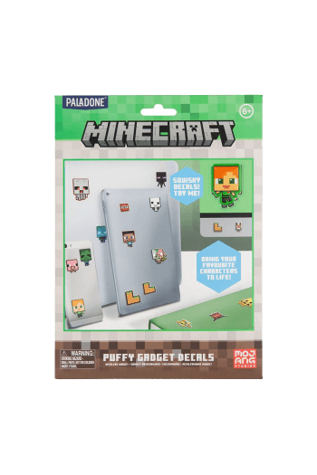 Paladone Minecraft Puffy Gadget Decals - slika proizvoda