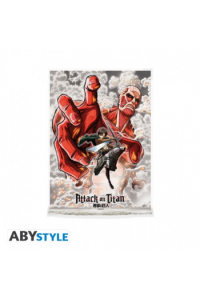 Attack On Titan - Acryl® Diorama - Eren Vs Colossal Titan - slika proizvoda