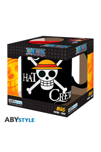 One Piece - Mug - 460 ml - Luffy & Skull - Cardboard Box - slika proizvoda