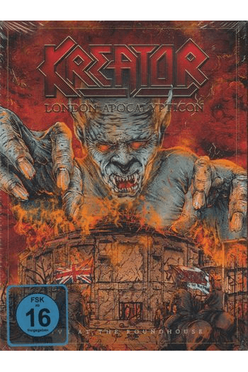 Kreator - London Apocalypticon live BD - omot