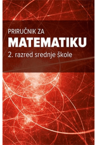 Priručnik za matematiku – 2. razred srednje škole - naslovnica