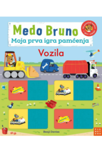 Medo Bruno: Moja prva igra pamćenja – Vozila knjiga