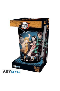 Demon Slayer - Large Glass - 400 ml - Group