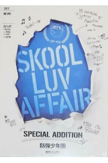 BTS - Skool Luv Affair-Special Edition CD + DVD - omot