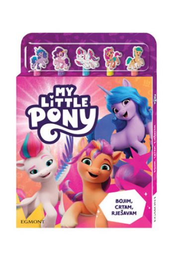 My little Pony: Bojim, crtam, rješavam - naslovnica