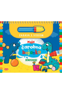 Čarobna bojanka: Dinosauri - naslovnica