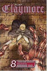 Claymore, Vol. 08 (Manga) - naslovnica