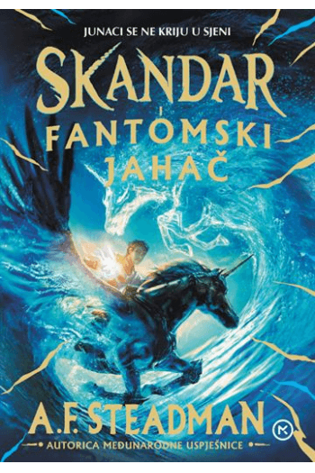 Skandar i fantomski jahač - naslovnica