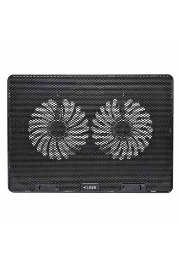 Stalak s hlađenjem za laptop +class DCX-033  10-15,6 inch 2 ventilatora - slika proizvoda
