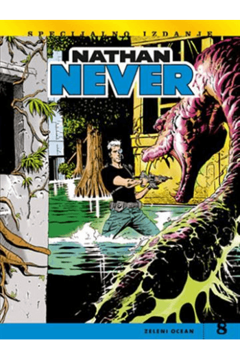 Nathan Never specijalno izdanje 8: Zeleni ocean (Strip) - naslovnica