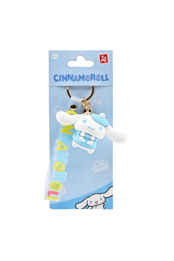 Yume Cinnamoroll Four Seasons Series Keychain With Hand Strap - Cotton Clothes - slika proizvoda