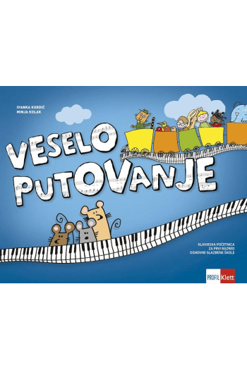 Veselo putovanje 1 – klavirska početnica knjiga