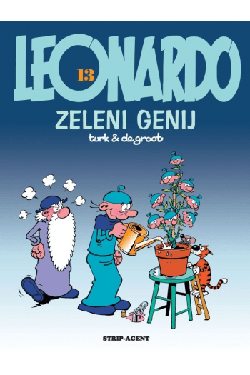 Leonardo 13: Zeleni genij (Strip) - naslovnica