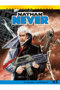 Nathan Never Specijalno izdanje, 21. knjiga - Tri koraka u sutrašnjicu (Strip) - naslovnica