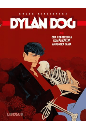 Dylan Dog kolor biblioteka 37: Ona nepotrebna komplikacija, Anđeoska jama (Strip) - naslovnica