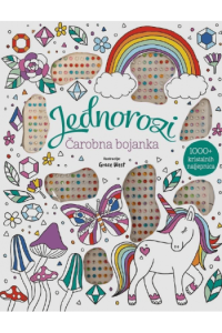 Čarobna bojanka - Jednorozi - naslovnica