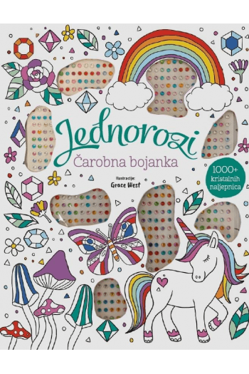 Čarobna bojanka - Jednorozi - naslovnica