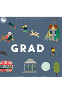 Zaviri I Doznaj: Grad (Slikovnica) - naslovnica