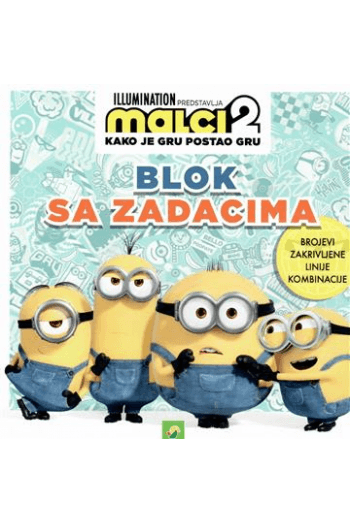 Blok sa zadacima – Malci 2 (Slikovnica) - naslovnica