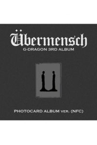 G-Dragon - 3Rd Album [Übermensch] (Photocard Album Ver.) (Nfc) Dar - omot