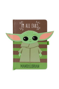 Pyramid Star Wars: The Mandalorian (I M All Ears Green) Novelty Notebook