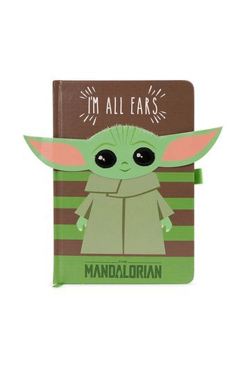 Pyramid Star Wars: The Mandalorian (I M All Ears Green) Novelty Notebook - slika proizvoda