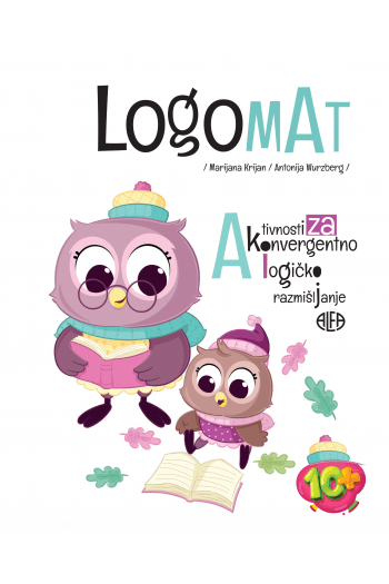 Logomat - aktivnosti za konvergentno i logičko razmišljanje - naslovnica