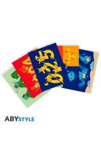 Pokemon - Postcards - Gen 1 Starters (14,8X10,5)