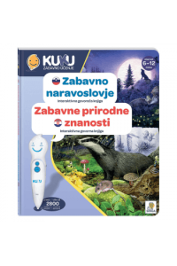 Interaktivna knjiga Kuku - Zabavne prirodne znanosti (bez olovke) (Slikovnica) - naslovnica