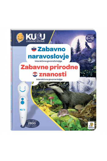 Interaktivna knjiga Kuku - Zabavne prirodne znanosti (bez olovke) (Slikovnica) - naslovnica