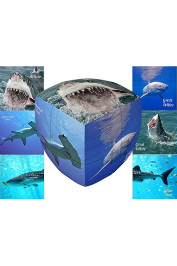 V-Cube 3X3 Pillow: Sharks - slika proizvoda