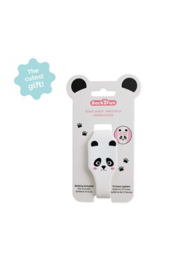 Sat Miquelrius ručni silikonski Back2Fun panda bijali MR13284 - slika proizvoda