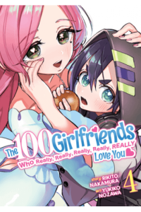 100 Girlfriends Who Really, Really, Really, Really, Really Love You Vol. 04 (Manga) - naslovnica