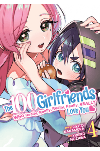 100 Girlfriends Who Really, Really, Really, Really, Really Love You Vol. 04 (Manga) - naslovnica