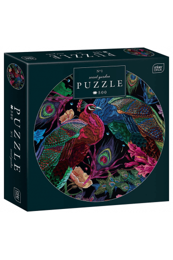 Puzzle 500 kom okrugle Secret Garden 1 Interdruk - slika proizvoda