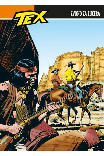 Tex Willer kolor biblioteka 28: Zvono za Lucera (Strip) - naslovnica
