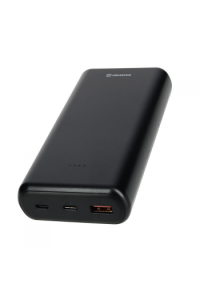 Dodatna Baterija - Power Bank Swissten 20000Mah, Qc 3.0, Usb-C, Crna - slika proizvoda