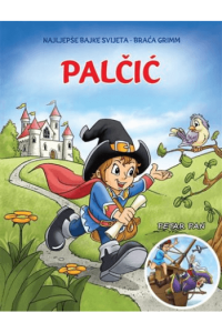 Slikovnica - Dupla - Petar Pan + Palčić - naslovnica