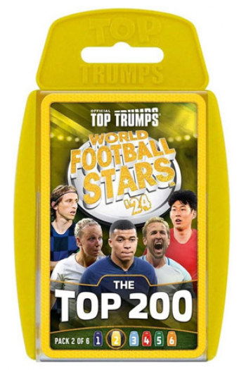 TOP TRUMPS – WORLD FOOTBALL STARS 200 PACK 2 - slika proizvoda