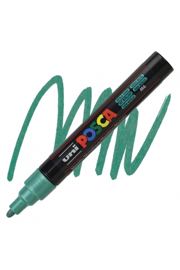 Marker Uni pc-5m Posca metallic zeleni - slika proizvoda