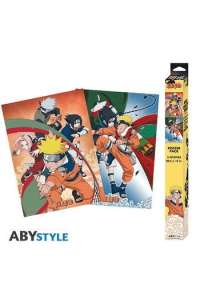 Naruto Set 2 Chibi Posters Team 7 (52x38cm) - slika proizvoda