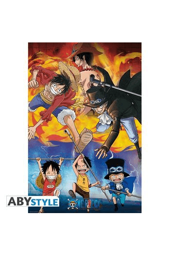 One Piece Poster Ace Sabo Luffy (91.5x61cm) - slika proizvoda