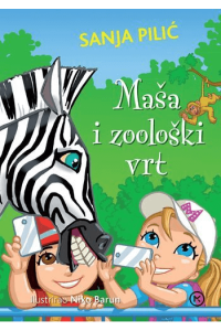 Maša i zoološki vrt - naslovnica