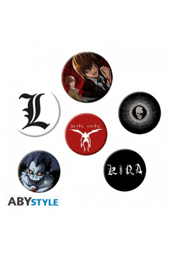 Death Note - Badge Pack - Mix - slika proizvoda