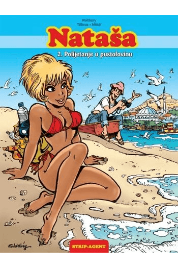 Nataša 2:Polijetanje u pustolovinu (Strip) - naslovnica
